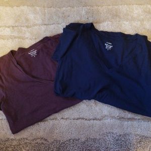 JCrew V neck tshirts